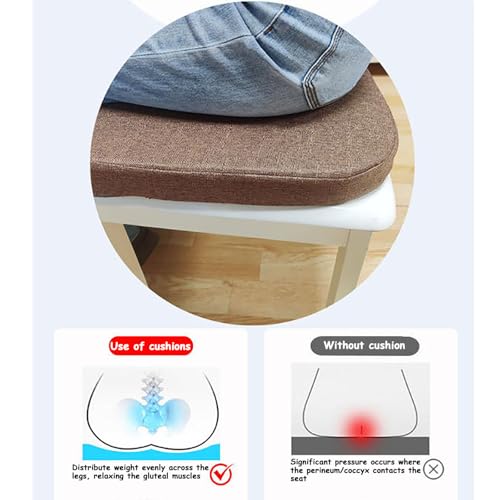 Cojín de sofá y cojines de silla de comedor acolchados lavables 4
