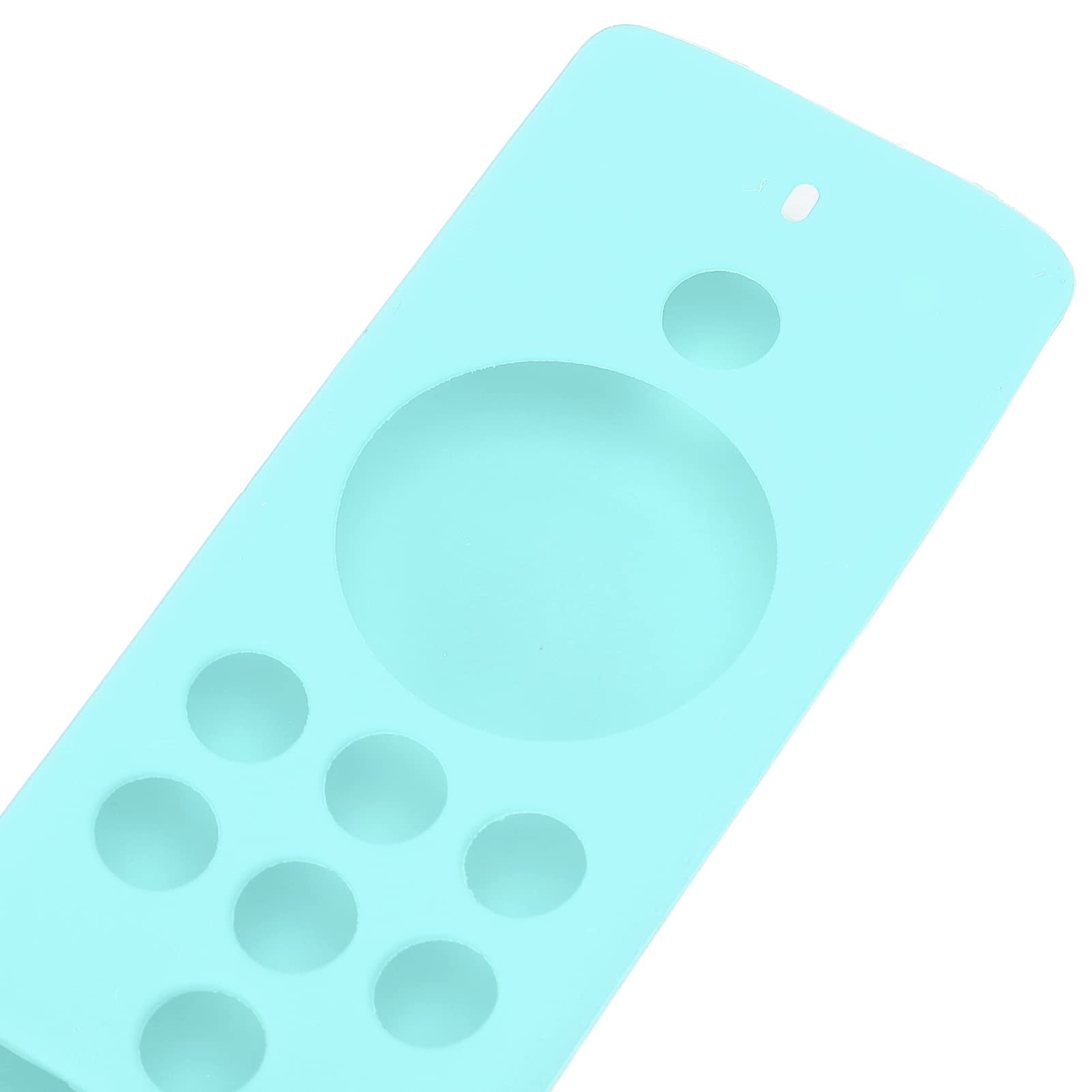 Funda protectora para control remoto, funda protectora de silicona suave antideslizante a prueba de golpes con cordón para Fire TV Stick Lite (verde menta)