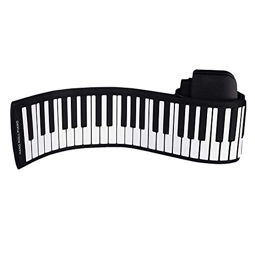 HMTOHL Portable 88 Touches Silicone Flexible Roll Up Piano Clavier Pliable Piano À Roulement À La Main avec Batterie… - Les Beatles, Paul McCartney, John Lennon, RIngo Starr, George Harrison HMTOHL Portable 88 Touches Silicone Flexible Roll Up Piano Clavier Pliable Piano À Roulement À La Main avec Batterie… – Image 3