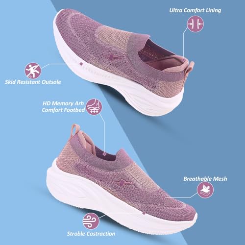 Image of SPARX Women's SL-329 Sports Shoes | Lightweight Running & Walking Shoes | Stylish, Comfortable & Durable Athletic Footwear
