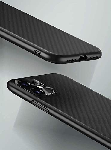 Funda de fibra de carbono para iPhone 11 Pro protectora para uso diario 5