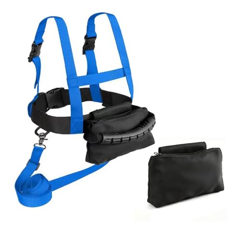 MRDEER Arnés de esquí para niños de 2 a 8 años, chaleco con 1 correa larga de 7 pies, fácil manejo para una distancia segura, versátil para esquí, snowboard, trineo, patinaje sobre hielo y ciclismo