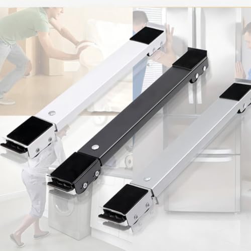Suporte Móvel Base Móvel com Rodinhas Adequado para Geladeira Máquina de Lavar Móveis e Eletrodomést