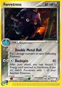 Pokemon - Forretress (28) - EX Dragon