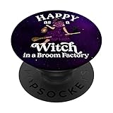 Photo Gallery felice come una strega in una fabbrica di scopa carino wicca halloween popsockets popgrip intercambiabile Photo Gallery felice come una strega in una fabbrica di scopa carino wicca halloween popsockets popgrip intercambiabile
