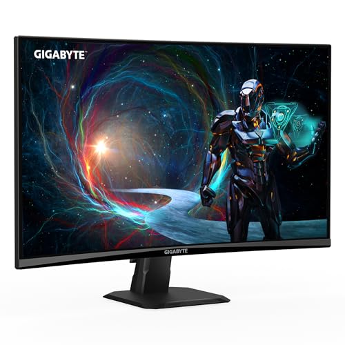 GS27QCA 27" QHD Monitor Gaming Curvo – 2560 x 1440, 180Hz, 1ms, 250 cd/m², FreeSync, HDR Ready, HDMI 2.0, DisplayPort 1.4 - Monitor - Immagine 1