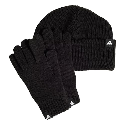 Ensemble bonnet et gants enfants adidas pour affronter le froid hivernal