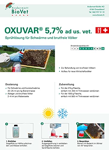 Oxuvar 5,7 % 275 g | Varroa-Behandlungsmittel | Varroa & Bienenpflege | Imkereibedarf Oxuvar 5,7 % 275 g | Varroa-Behandlungsmittel | Varroa & Bienenpflege | Imkereibedarf