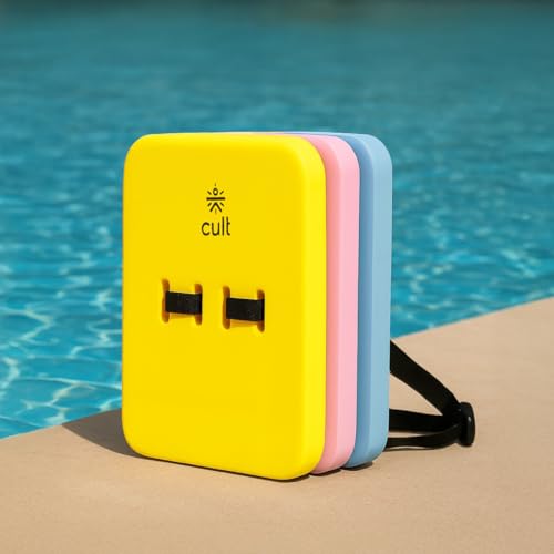 Image of Cult Floatation Swim Belt for Adults & Kids - EVA Foam Buoyancy Belt with Adjustable Strap & Buckle - Non-Slip, Chlorine-Resistant, Durable Support for Swim Training, Water Aerobics & Therapy