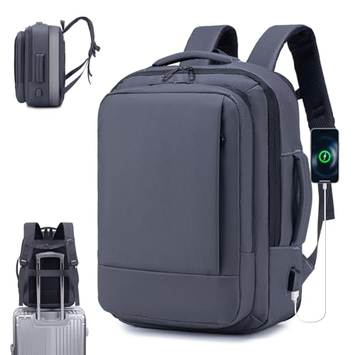 SUCIKORIO 40x30x15cm Air France British Airways Extensible 10cm 40x30x25 Eurowings Sac a Dos Voyage Bagage Cabine Avion Sous le Siege Imperméable Sac à Dos...