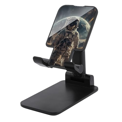 Support de téléphone chat astronaute pliable et réglable multi-angle