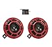 Produktbild Starktonhorn - 109.23.37 - Rot Set 12V Hoch/Tiefton Hella Starktonhorn-Set B 133, 12 Volt âvom Hersteller eingestelltâ