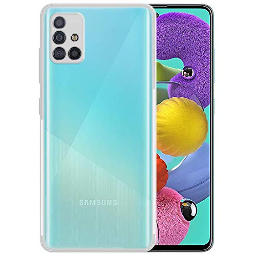 Image of Case Creation Brand -Plastic Mobile Cover For Samsung Galaxy M31S (Soft & Flexible Back Case),Transparent