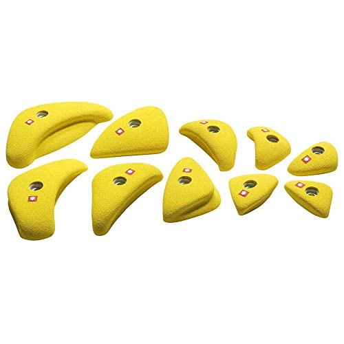 Prises Ocun Holds Set 4 Edges jaunes pour renforcer la force des doigts