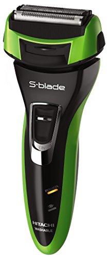 Hitachi men's shaver metallic green RM-LF463 G(Japan Import-No Warranty)