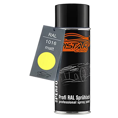 TRISTARcolor RAL 1016 Schwefelgelb Spraydose 400 ml matt schnelltrocknend