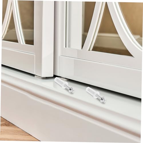 Kit de Herrajes para Puerta Bifold 4 Piezas con Pivotes para Operación Suave, Bisagras Duraderas para Puertas Dobles para Reparación de Puertas de Clóset miniatura 3