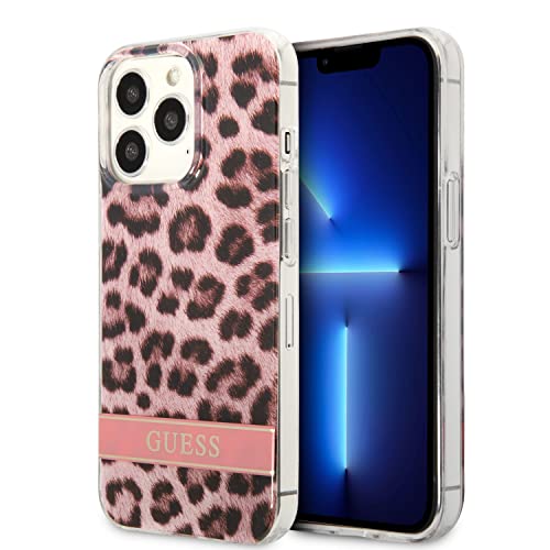 Guess GUHCP13LHSLEOP Coque Rigide pour iPhone 13 Pro / 13 6,