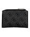 GUESS Laurel Zip Around Card Case, Coal Logo