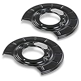 TECHNISCHE INFO - SPRITZBLECH HINTERACHSE -> Einbauseite: links & rechts; für Bremsscheiben-Ø: 280,00 mm; Stahlblech