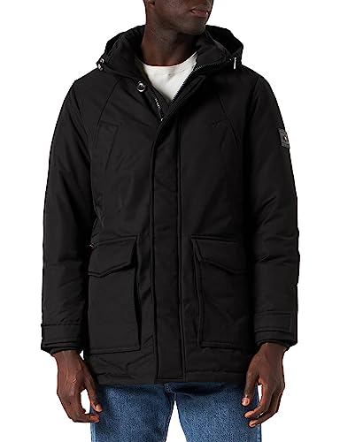 Tommy Hilfiger Herren Rockie Daunenparka, Schwarz, S