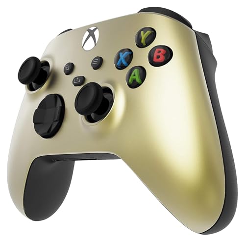 Image of Custom Controllerzz Wireless Controller for Microsoft Xbox Series X /S & Xbox One - Soft Touch Feel - Custom Xbox Series X /S Controller (X /S Matte Gold)