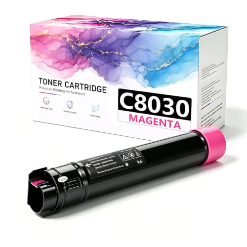 Cartouche de toner C8030 jaune pour imprimante Canon LaserJet C8045 haute capacité