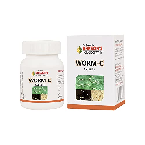 Dr. Bakshi's BAKSON'S HOMOEOPATHY WORM C TABLETS -75TABS