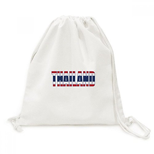 Sac cordon Thaïlande en toile sac à dos de voyage léger mixte