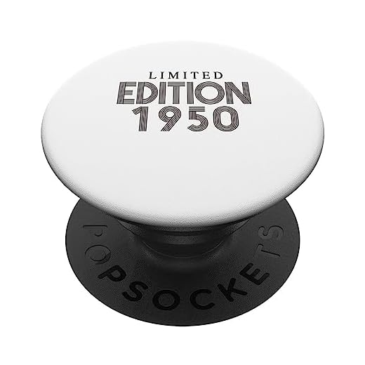 Edición limitada 1950 Cumpleaños 1950 Vintage 1950 PopSockets PopGrip Intercambiable