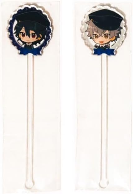 あんスタUNDEAD朔間零&大神晃牙カラオケの鉄人マドラーセット グッズ