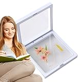 marca de libro de flores,