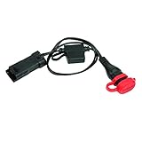 Länge =12″/30cm. TecMate OptiMATE CABLE O-47, Adapter, DUCATI an SAE