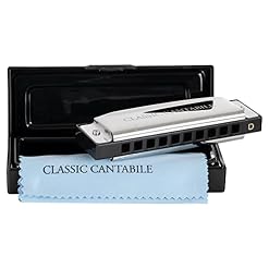 Classic Cantabile AHB-250 Alabama Blues Harmonica en Ré majeur - Les Beatles, Paul McCartney, John Lennon, RIngo Starr, George Harrison