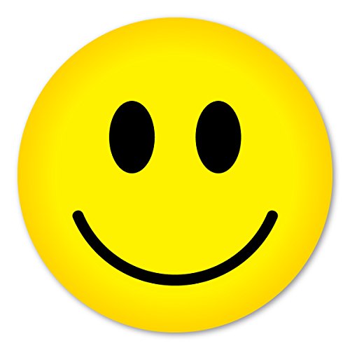 Smiley Face Circle Magnet by Magnet America is 5.75