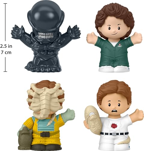 Little People Collector Alien Movie Special Edition Set for Sci-Fi & Horror Fans, 4 Figures in a Display Package by Little People COLLECTOR - Image 5