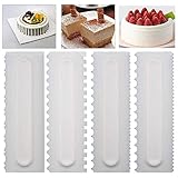 DIFERENTES FORMAS: cada herramienta tiene un diseño diferente, lo que le permite elegir la forma y el acabado perfectos para sus creaciones de cocina. Cada herramienta es suave y puede ayudarlo a terminar perfectamente las creaciones de cocina.