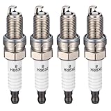 SYKRSS 93618 Iridium Platinum Spark Plugs 4 Pack - Compatible with Jeep Renegade 2015-2018