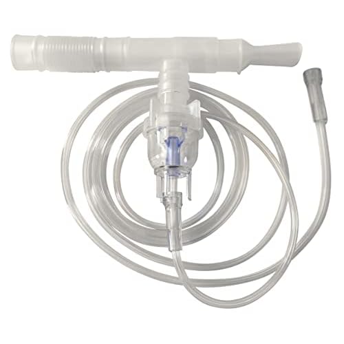 1-Pack Westmed #0210 VixOne Nebulizer Mouthpiece, Tee, Flex Hose, and 7′ Kink Resistant Tubing