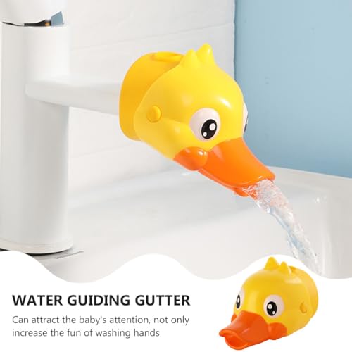 Image of Toddler Faucet Extender - 3 Pack Plastic Sink Cover for Children, Easy Hand Washing Aid for Bathroom and Bathtub (Blue /White /Navy)