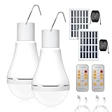 【 Conception Portable et Multifonctionnelle 】 : Ampoule compacte et légère (85g, φ60.2x122mm) avec un crochet d’acier inoxydable pour accrocher et la portabilité faciles. Comprend une télécommande infrarouge de 86mm avec une portée de 6 à 8m, prise en charge de la commutation de mode, des réglages de minuterie et du contrôle intelligent de l’éclairage. Parfait pour les activités de plein air, la lecture à l’intérieur, les pannes de courant, et plus encore.