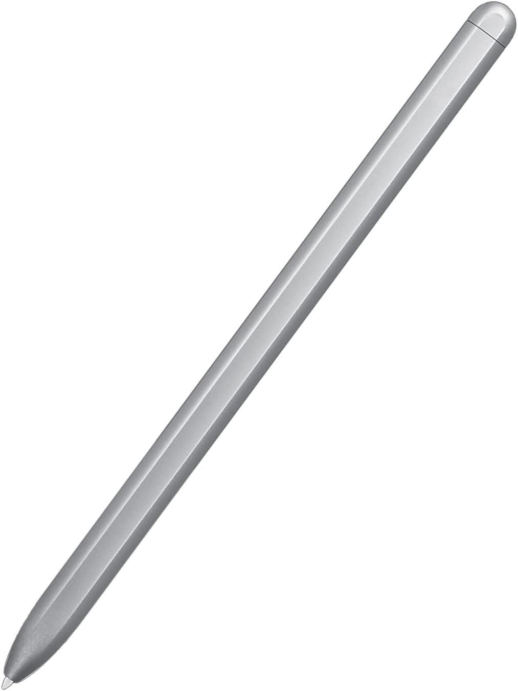 Stylo de Saisie de Remplacement pour Samsung Galaxy Tab S7, Tab S7 FE SM-T730, SM-T733, SM-T736B,Tab S7 FE Stylo S de Remplacement+ Pointes/Plumes sansBluetooth Argent Mystique