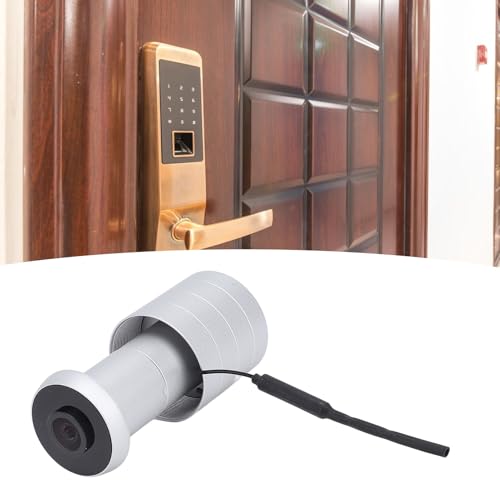 Telecamera per Spioncino 2 in 1, Obiettivo Grandangolare 1080P 2MP 120° Spioncino per Spioncino WIFI, Specchio per Porta di Controllo APP per Casa, Ufficio