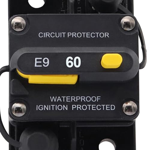 Disyuntor de 60A 12V 72V para motor de arrastre y autocaravanas de acero 3