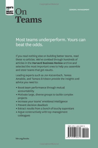 Hbr's 10 Must Reads On Teams (With Featured Article "The Discipline Of Teams," By Jon R. Katzenbach And Douglas K. Smith) #TOP1