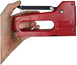 Grampeador para Tapeceiro, Vermelho, Manual, Modelo 661