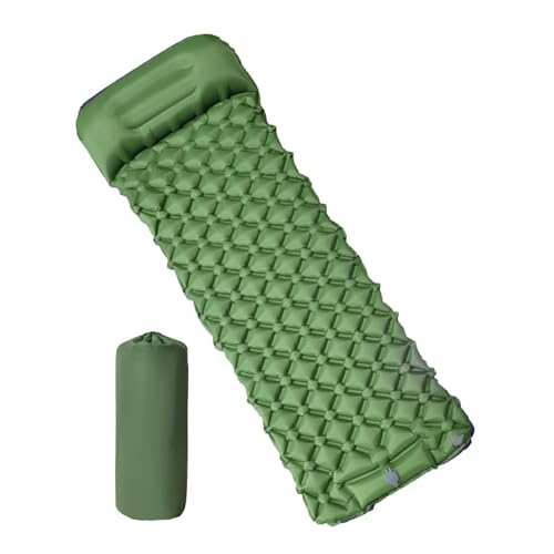 Colchón de camping – Colchón de aire impermeable para acampar, colchoneta portátil para camping, mochilero, senderismo, tienda de campaña, trampa, viajes, una sola persona