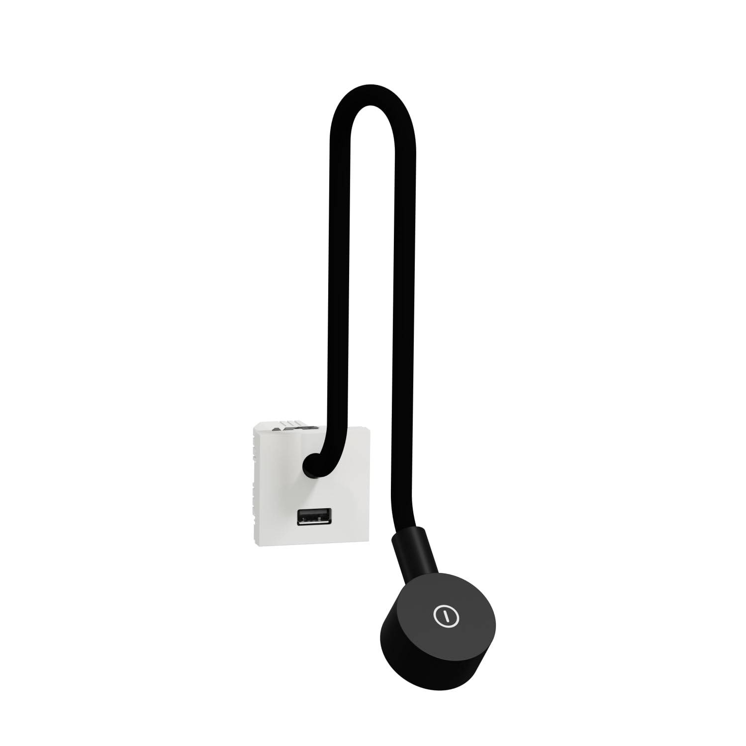 Schneider Electric - Unica - eReader - con caricatore USB A - 2,1A - 2 mod - Bianco - NU360318