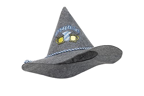 SYMPHONIE WESTERWALD 1 x Premium Trachtenhut Sepplhut Filzhut Fanhut Lederhosen Hut Oktoberfest