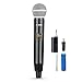 5Core Wireless Microphone, Dynamic Handheld Digital Display Mic + Rechargeable Battery 1/4